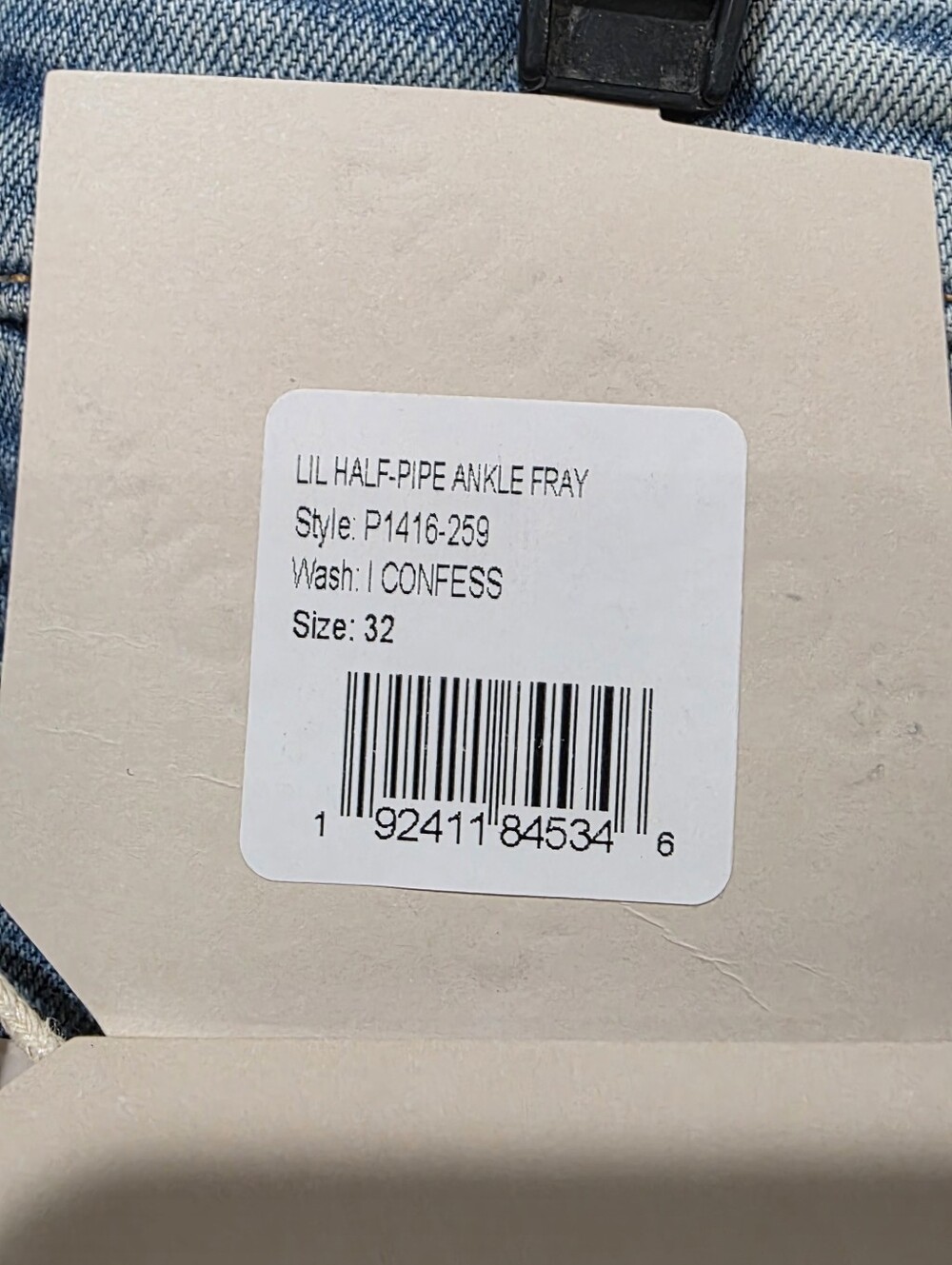 New! Mother The Half-Pipe Ankle Fray - Picture 5 of 10